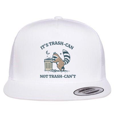 Trash Can Not Trash Cant Panda Flatbill Hat