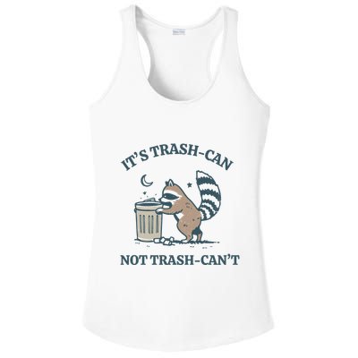 Trash Can Not Trash Cant Panda Ladies PosiCharge Competitor Racerback Tank