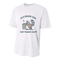 Trash Can Not Trash Cant Panda Youth Performance Sprint T-Shirt