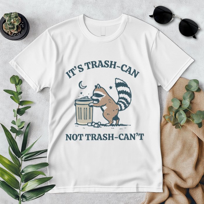 Trash Can Not Trash Cant Panda Premium T-Shirt