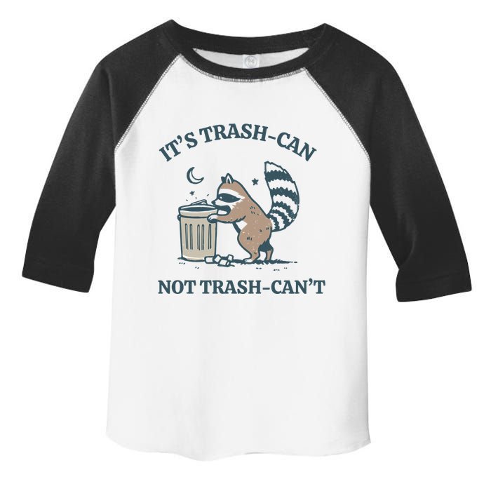 Trash Can Not Trash Cant Panda Toddler Fine Jersey T-Shirt