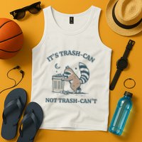 Trash Can Not Trash Cant Panda Tank Top