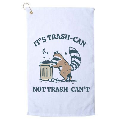 Trash Can Not Trash Cant Panda Golf Towel
