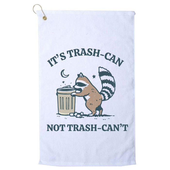 Trash Can Not Trash Cant Panda Golf Towel