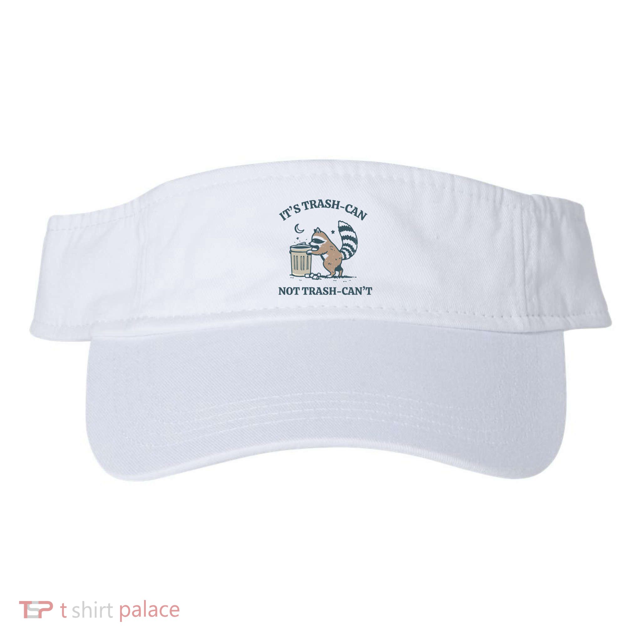 Trash Can Not Trash Cant Panda Visor