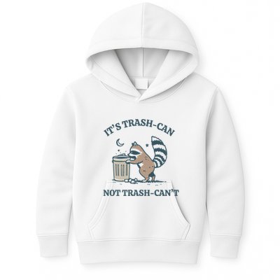 Trash Can Not Trash Cant Panda Kids Hoodie