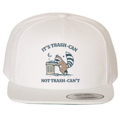 Trash Can Not Trash Cant Panda Wool Snapback Cap