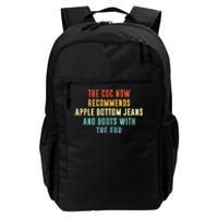 The CDC Now Recommends Apple Bottom Jeans And Boots Daily Commute Backpack