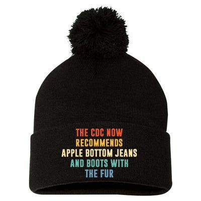 The CDC Now Recommends Apple Bottom Jeans And Boots Pom Pom 12in Knit Beanie