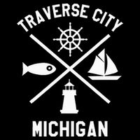 Traverse City Northern Michigan Sailing Boating Backpack