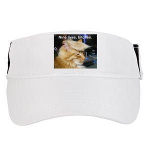 Trump Cat Nine Lives Bitches Adult Drive Performance Visor