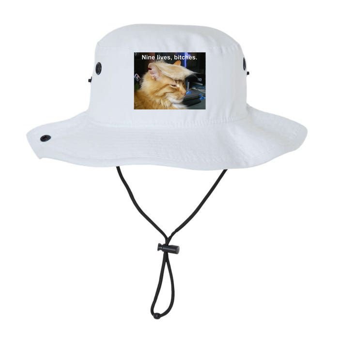 Trump Cat Nine Lives Bitches Legacy Cool Fit Booney Bucket Hat