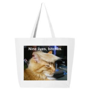 Trump Cat Nine Lives Bitches 25L Jumbo Tote