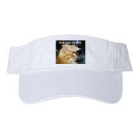 Trump Cat Nine Lives Bitches Valucap Bio-Washed Visor