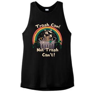 Trash Can Not Trash Cant Funny Ladies PosiCharge Tri-Blend Wicking Tank