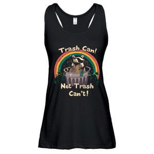 Trash Can Not Trash Cant Funny Ladies Essential Flowy Tank