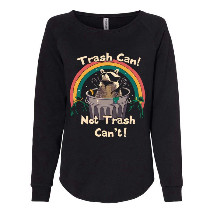 Trash Can Not Trash Cant Funny Womens California Wash Sweatshirt