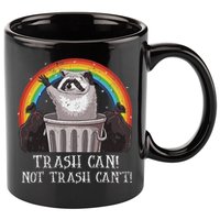 Trash Can Not Trash CanT Funny Raccoon Trash Panda 11oz C Handle Ceramic Mug
