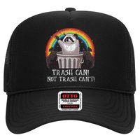 Trash Can Not Trash CanT Funny Raccoon Trash Panda Trucker Hat