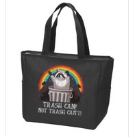 Trash Can Not Trash CanT Funny Raccoon Trash Panda Zip Tote Bag