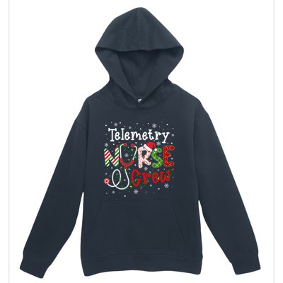 Telemetry Christmas Nurse Crew Nursing Christmas Pattern Great Gift Urban Pullover Hoodie