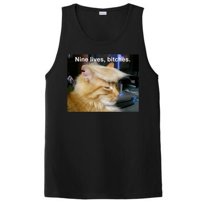 Trump Cat Nine Lives Bitches PosiCharge Competitor Tank