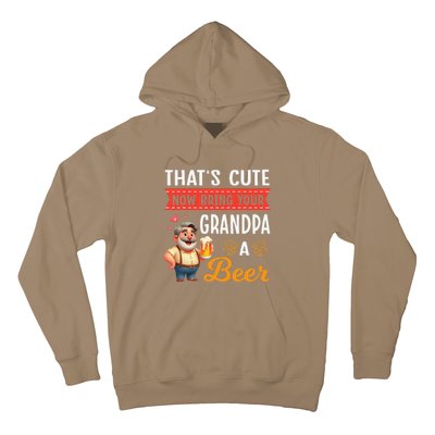 ThatS Cute Now Bring Your Grandpa A Beer Drinker Drunk Love Hoodie