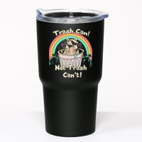 Trash Can Not Trash CanT Funny Raccoon Tumbler
