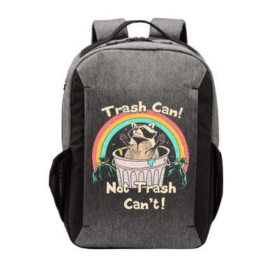 Trash Can Not Trash CanT Funny Raccoon Vector Backpack