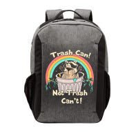 Trash Can Not Trash CanT Funny Raccoon Vector Backpack