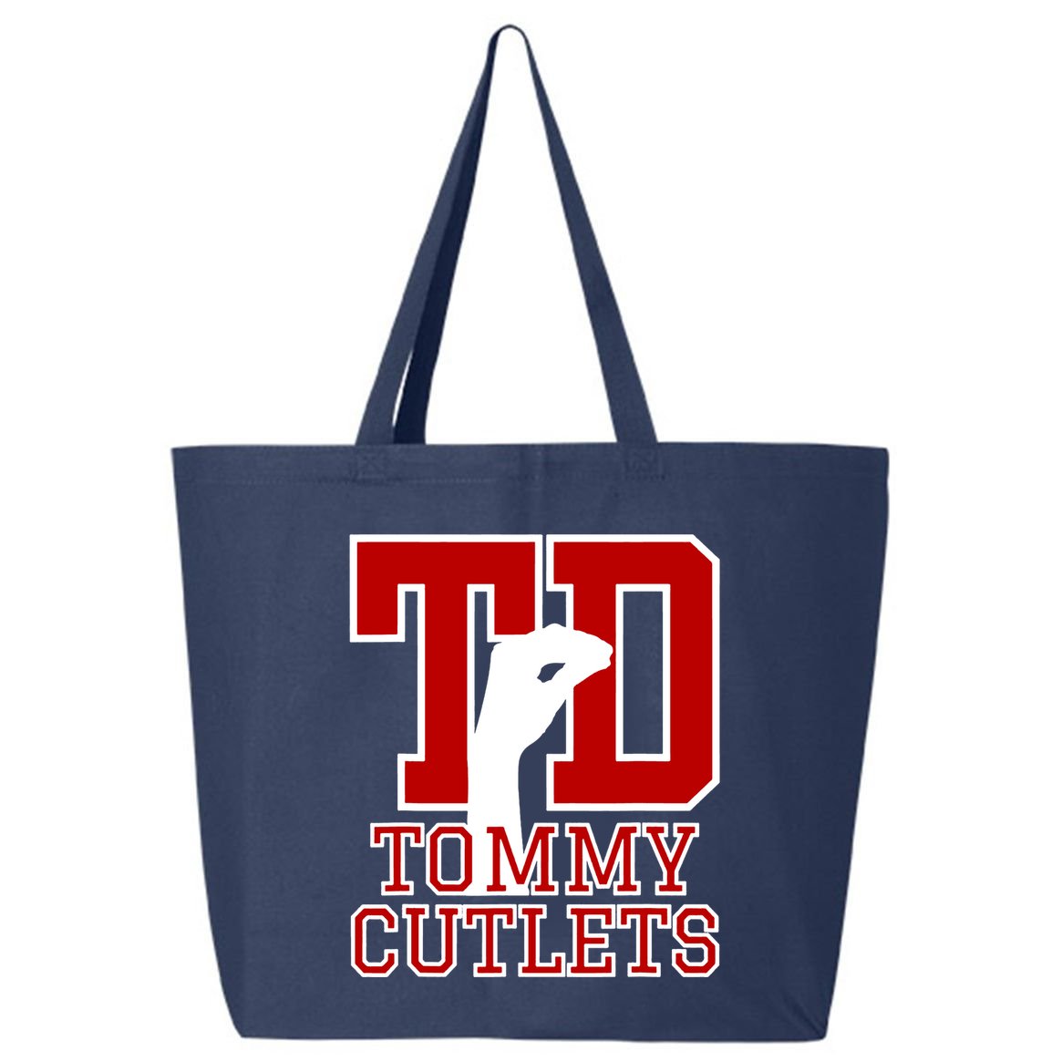 Tommy Cutlets Ny Italian Hand Gesture 25L Jumbo Tote