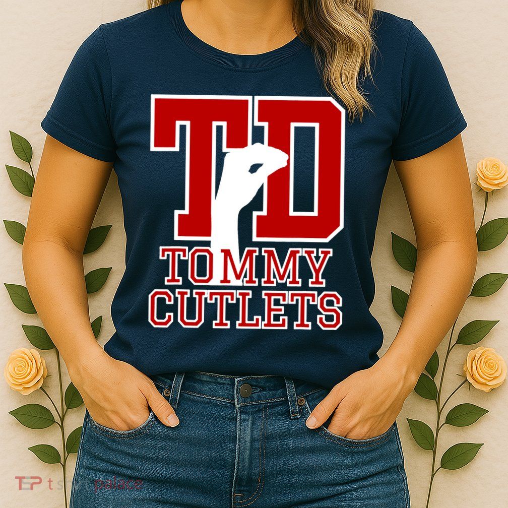Tommy Cutlets Ny Italian Hand Gesture Womens T-Shirt