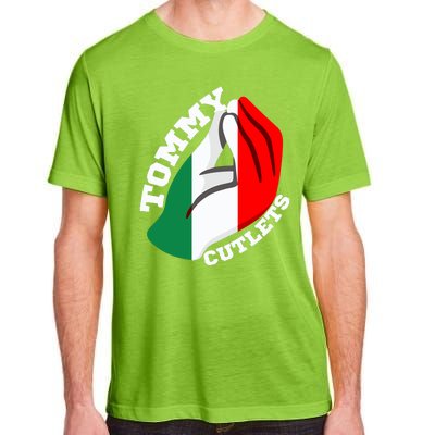 Tommy Cutlets New York Italian Flag Football Adult ChromaSoft Performance T-Shirt