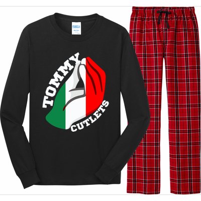 Tommy Cutlets New York Italian Flag Football Long Sleeve Pajama Set