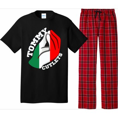 Tommy Cutlets New York Italian Flag Football Pajama Set