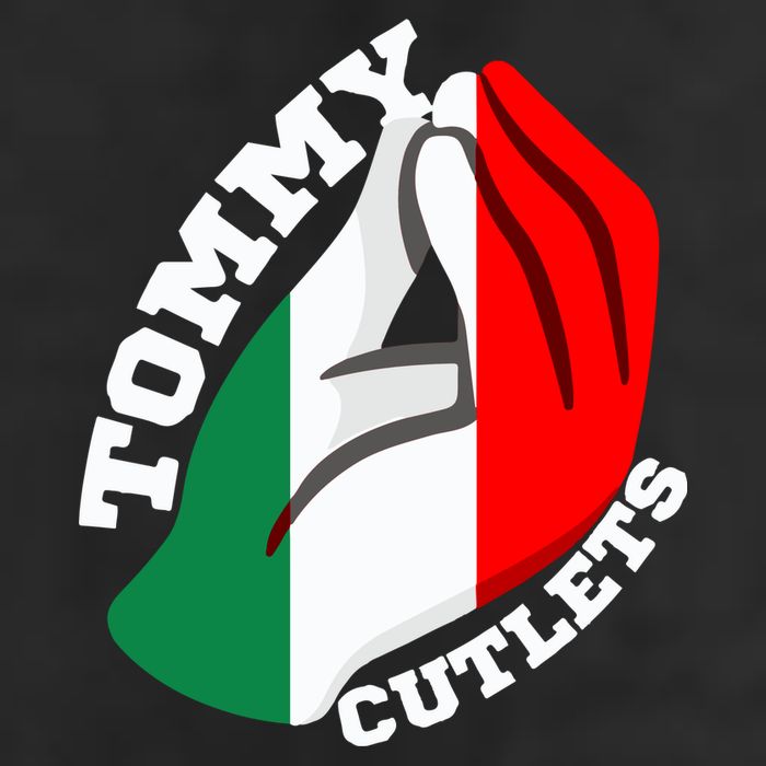 Tommy Cutlets New York Italian Flag Football Trucker Hat