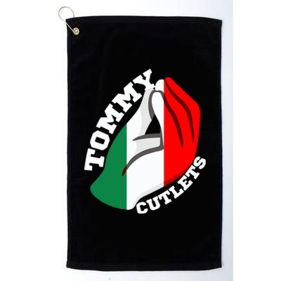 Tommy Cutlets New York Italian Flag Football Platinum Collection Golf Towel