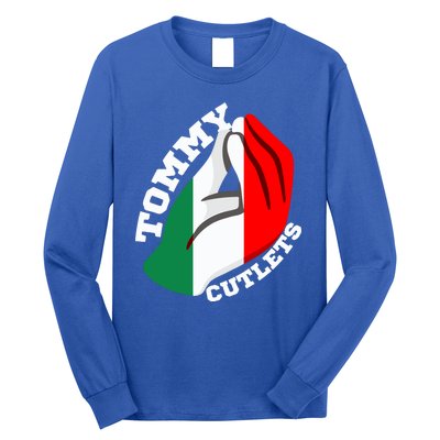 Tommy Cutlets New York Italian Flag Football Long Sleeve Shirt