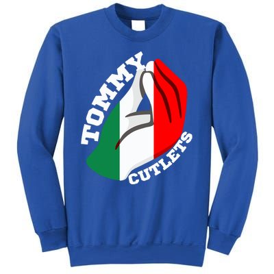 Tommy Cutlets New York Italian Flag Football Sweatshirt