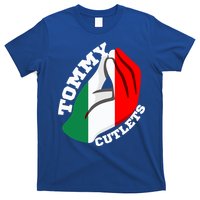 Tommy Cutlets New York Italian Flag Football T-Shirt