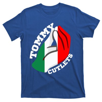 Tommy Cutlets New York Italian Flag Football T-Shirt