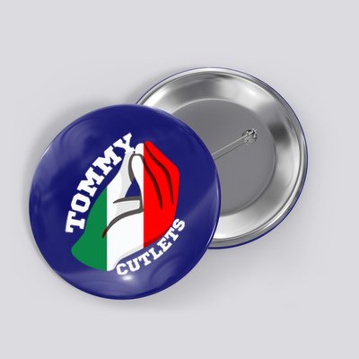 Tommy Cutlets New York Italian Flag Football Button