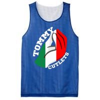 Tommy Cutlets New York Italian Flag Football Mesh Reversible Basketball Jersey Tank