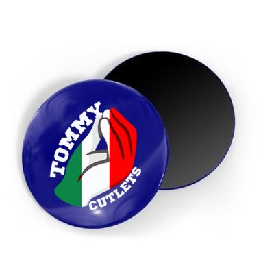 Tommy Cutlets New York Italian Flag Football Magnet