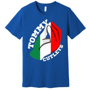 Tommy Cutlets New York Italian Flag Football Premium T-Shirt