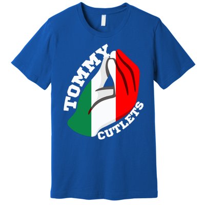 Tommy Cutlets New York Italian Flag Football Premium T-Shirt