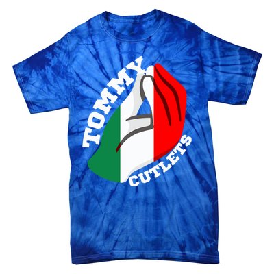 Tommy Cutlets New York Italian Flag Football Tie-Dye T-Shirt