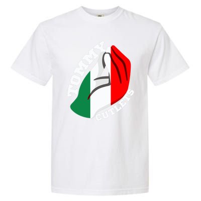 Tommy Cutlets New York Italian Flag Football Garment-Dyed Heavyweight T-Shirt