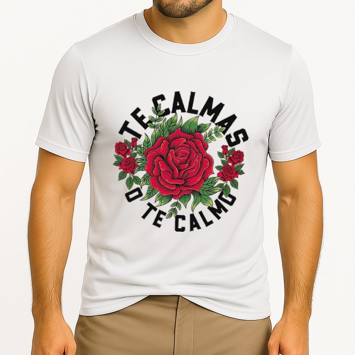 Te Calmas O Te Calmo Spanish Cooling Performance Crew T-Shirt