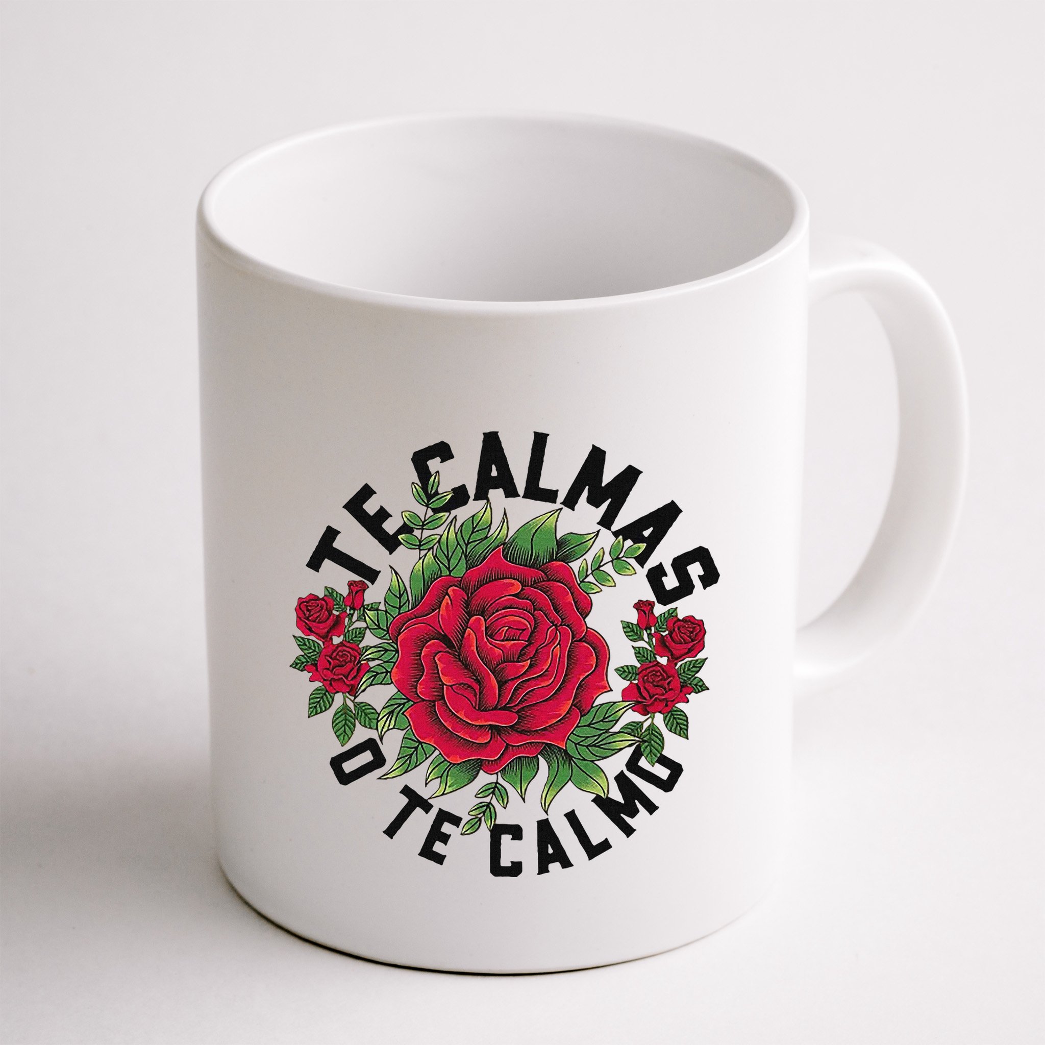 Te Calmas O Te Calmo Spanish Mug